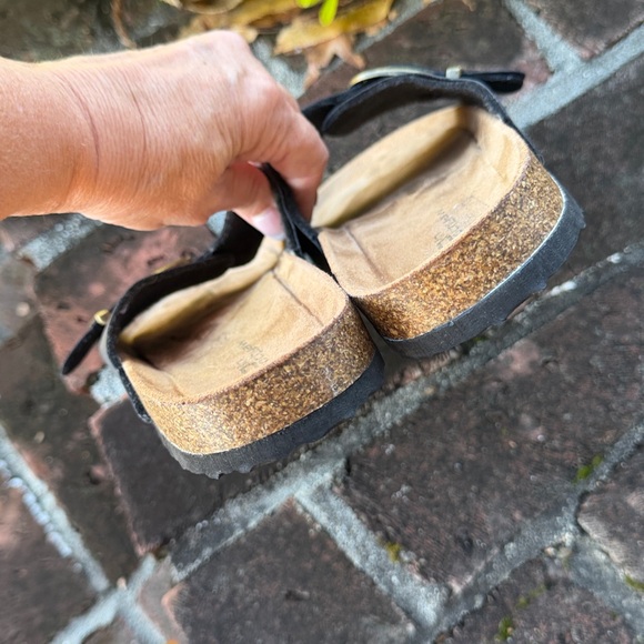 Pin Pochyaw Black Slide Sandals size 10 - Picture 5 of 6